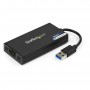 StarTech.com Adattatore da USB 3.0 a HDMI - 4K 30Hz Ultra HD - Certificato DisplayLink - Convertitore per monitor da (USB32HD4K)