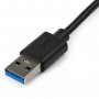 StarTech.com Adattatore da USB 3.0 a HDMI - 4K 30Hz Ultra HD - Certificato DisplayLink - Convertitore per monitor da (USB32HD4K)
