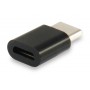 Equip 133472 adattatore per inversione del genere dei cavi USB C Micro USB B Nero (133472)