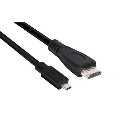 CLUB3D Micro HDMI™ to HDMI™ 2.0 4K60Hz Cable 1M / 3.28Ft (CAC-1351)