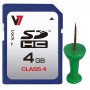 V7 SDHC 4GB Classe 4 (VASDH4GCL4R-2E)