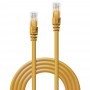 Lindy 48061 cavo di rete Giallo 0,5 m Cat6 U/UTP (UTP) (48061)