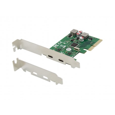 2-PORT USB 3.2 GEN 2 TYPE-C PCIE (EMRICK08G)