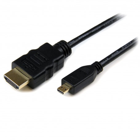 StarTech.com Cavo HDMI ad alta velocità con Ethernet da 2 m - HDMI a Micro HDMI - M/M (HDADMM2M)