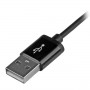 StarTech.com Cavo connettore lightning a 8 pin Apple nero a USB da 1m per iPhone / iPod / iPad (USBLT1MB)