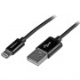 StarTech.com Cavo connettore lightning a 8 pin Apple nero a USB da 1m per iPhone / iPod / iPad (USBLT1MB)