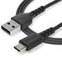 CAVO USB 2.0 A USB C DA 2M - NERO (RUSB2AC2MB)