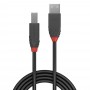 LINDY CAVO USB ANTHRA LINE 2.0 TIPO A MASCHIO A B MASCHIO 2 MT DOPPIA SCHERMATURA GUSCIO IN PVC 10 ANNI DI GARANZIA (36673)