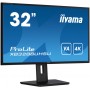 iiyama ProLite XB3288UHSU-B5 Monitor PC 80 cm (31.5") 3840 x 2160 Pixel 4K Ultra HD LCD Nero