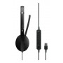 EPOS | SENNHEISER ADAPT 160T USB II Cuffia Padiglione auricolare USB tipo A Nero (1000901)