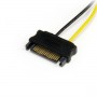 StarTech.com Adattatore cavo di alimentazione SATA a scheda video PCI Express 6 pin da 15 cm (SATPCIEXADAP)