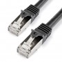 StarTech.com N6SPAT1MBK cavo di rete Nero 1 m Cat6 SF/UTP (S-FTP) (N6SPAT1MBK)