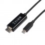 V7 V7UCHDMI-1M cavo e adattatore video USB Type-C 3.2 Gen 1 HDMI Nero (V7UCHDMI-1M)