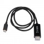 V7 V7UCHDMI-1M cavo e adattatore video USB Type-C 3.2 Gen 1 HDMI Nero (V7UCHDMI-1M)