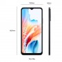 OPPO A18 4G Smartphone, AI Doppia fotocamera 8+2MP, Selfie 5MP, Display 6.56” 90HZ LCD HD+, 5000mAh, RAM 8 GB (4+4) + ROM 128G