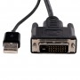 ADATTATORE DVI A DP -1920X1200 (DVI2DP2)