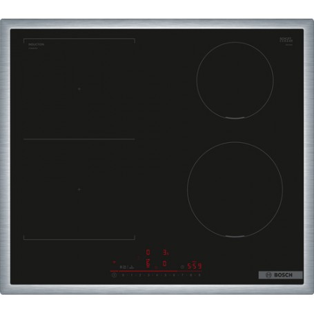 Bosch Serie 6 PVS645HB1E Piano cottura a induzione 60 cm Nero, con profili