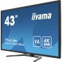 iiyama ProLite X4373UHSU-B1 Monitor PC 108 cm (42.5") 3840 x 2160 Pixel 4K Ultra HD Nero