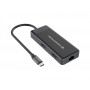 Conceptronic DONN14G replicatore di porte e docking station per notebook Cablato USB 3.2 Gen 1 (3.1 Gen 1) Type-C Grigio