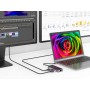 Conceptronic DONN14G replicatore di porte e docking station per notebook Cablato USB 3.2 Gen 1 (3.1 Gen 1) Type-C Grigio