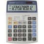Sharp EL2125C calcolatrice Desktop Calcolatrice finanziaria Nero, Blu, Grigio (SH-EL2125C)