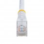 StarTech.com Cavo patch UTP Cat5e RJ45 modellato bianco da 15 m Cat 5e - Cavo patch da 15 m (M45PAT15MWH)