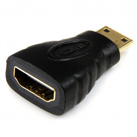 StarTech.com Adattatore convertitore HDMI a mini HDMI - HDMI femmina a HDMI maschio per camera o TV ad HD (HDACFM)