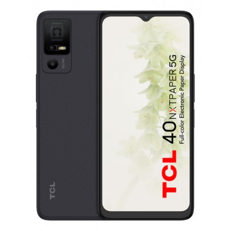 TCL 40 NXTPAPER 5G 16,8 cm (6.6") Dual SIM ibrida Android 13 USB tipo-C 6 GB 256 GB 5000 mAh Nero