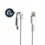 StarTech.com Cavo da USB-A a Lightening bianco da 1m di colore bianco - Robusto e resistente cavo di alimentazione/ (RUSBLTMM1M)