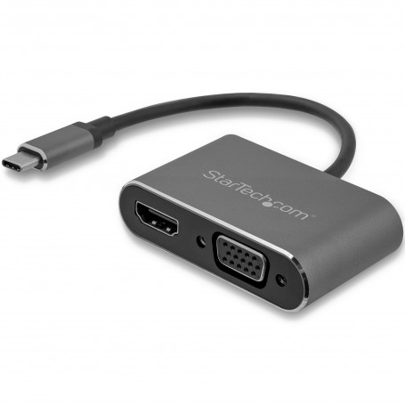 ADATTATORE USB-C A VGA + HDMI (CDP2HDVGA)