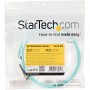 StarTech.com Cavo in Fibra Ottica Multimodale Duplex OM4 LC/LC - 100 Gb - 50/125 - LSZH - Turchese da 2m (450FBLCLC2)