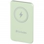 Verbatim Charge 'n' Go Polimeri di litio (LiPo) 5000 mAh Carica wireless Verde