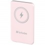 Verbatim Charge 'n' Go Polimeri di litio (LiPo) 5000 mAh Carica wireless Rosa