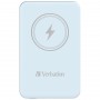 Verbatim Charge 'n' Go Polimeri di litio (LiPo) 5000 mAh Carica wireless Blu