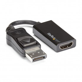StarTech.com Adattatore DisplayPort a HDMI 4K 60Hz - Convertitore video attivo da DP 1.4 a HDMI 2.0 - Dongle/Cavo adattatore per