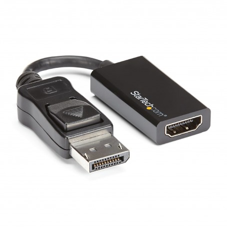 StarTech.com Adattatore DisplayPort a HDMI 4K 60Hz - Convertitore video attivo da DP 1.4 a HDMI 2.0 - Dongle/Cavo adattatore per