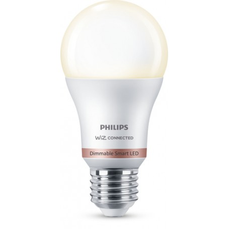 Philips LED Lampadina Smart Dimmerabile Luce Bianca Calda Attacco E27 60W Goccia 2Pezzi