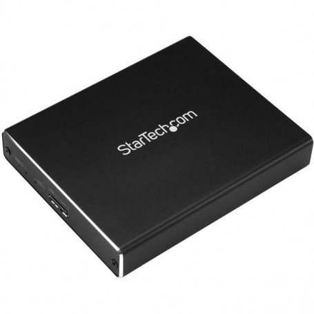 StarTech.com Box Esterno USB 3.1 (10Gbit/s) a 2 Slot - Enclosure M.2 NGFF SSD SATA - RAID (SM22BU31C3R)
