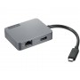 Lenovo 4X91A30366 hub di interfaccia USB 2.0 Type-C Grigio (4X91A30366)