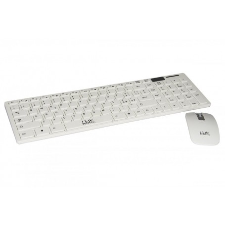 LINK TASTIERA SLIM MOUSE COMBO WIFI WHIT