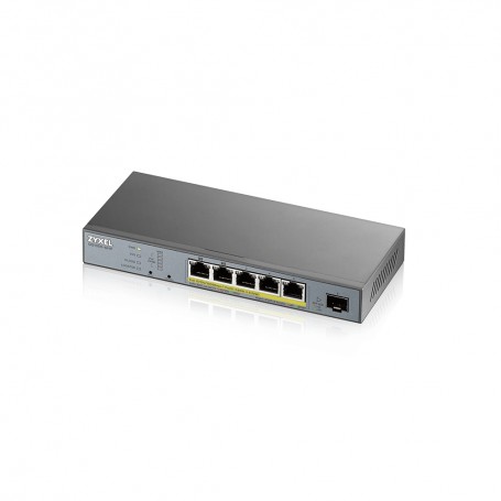 Zyxel GS1350-6HP-EU0101F switch di rete Gestito L2 Gigabit Ethernet (10/100/1000) Supporto Power over Ether (GS1350-6HP-EU0101F)
