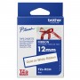 Brother TZE-R234 nastro per etichettatrice Oro su bianco (TZERN34)