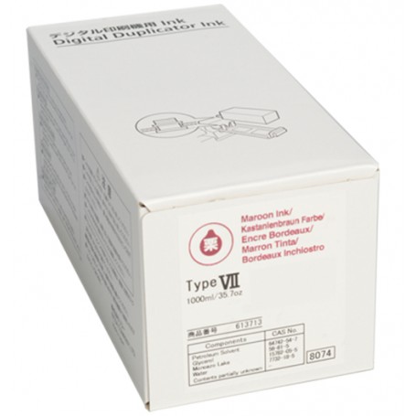 Ricoh Type VII Maroon Ink cartuccia d'inchiostro Originale Rosso bordeaux