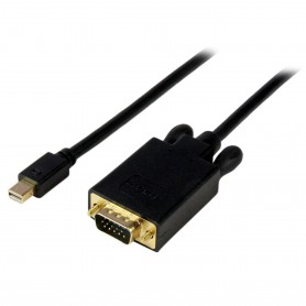 StarTech.com Cavo convertitore adattatore Mini DisplayPort a VGA da 1,8 m – mDP a VGA 1920x1200 - Nero (MDP2VGAMM6B)