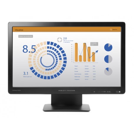 HP ProDisplay P202va LED display 49,6 cm (19.5") 1920 x 1080 Pixel Full HD Nero