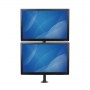 StarTech.com Supporto Verticale da Scrivania per 2 Monitor VESA - Regolabile (ARMDUALV)