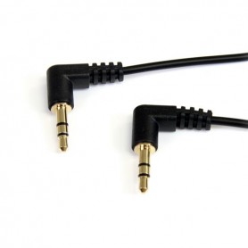 StarTech.com Cavo audio Stereo slim ad angolo destro con jack da 3,5mm - maschio/maschio - 1,8m (MU6MMS2RA)