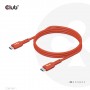 CLUB3D CAC-1511 cavo USB USB 2.0 1 m USB C Arancione