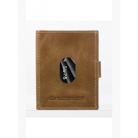 PORTAFOGLI IN PELLE - CUOIO (WACCGT002026)