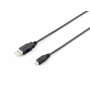 Equip 128594 cavo USB USB 2.0 1 m USB A Micro-USB B Nero